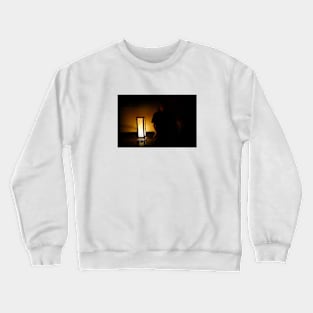 Dark and warm represent loneliness with joy Crewneck Sweatshirt